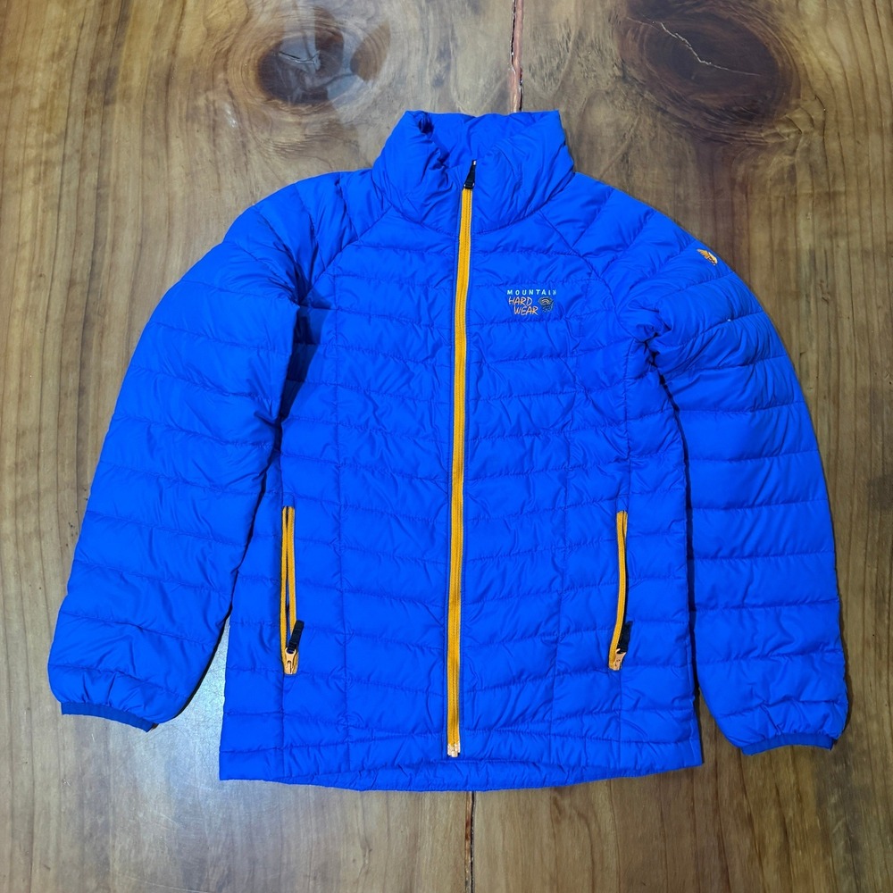 Mountain Hardwear Jacket M Kids Youth Boys Lightweight Coat Puffer Down H4-10
